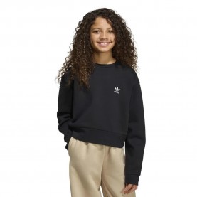Блуза Adidas Originals Boxy Crew sweatshirt - Black (Black) блуза,детски,блузи,adidas,originals,boxy,crew,sweatshirt,black,(black)