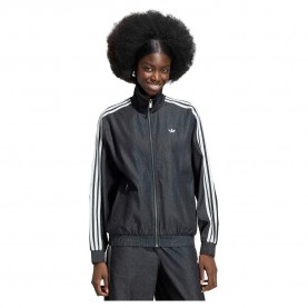 Блуза Adidas Originals Denim FB full zip sweatshirt - Black (Medium Black Denim) блуза,дамски,блузи,adidas,originals,denim,fb,full,zip,sweatshirt,black,(medium,black,denim)