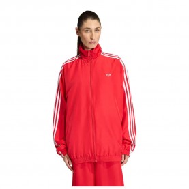 блуза,дамски,блузи,adidas,originals,firebird,adilenium,full,zip,sweatshirt,red,(better,scarlet,white)