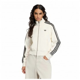 блуза,дамски,блузи,adidas,originals,firebird,denim,full,zip,sweatshirt,white,(cloud,white)