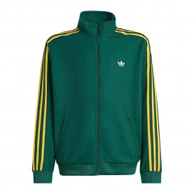 Блуза Adidas Originals Firebird Loose Double Knit full zip sweatshirt - Green (Collegiate Green / Eqt Yellow / Black) блуза,детски,блузи,adidas,originals,firebird,loose,double,knit,full,zip,sweatshirt,green,(collegiate,green,eqt,yellow,black)