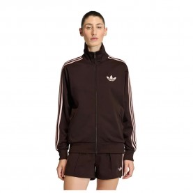 Блуза Adidas Originals Firebird Loose full zip sweatshirt - Pink (Aurora Coffee / Sandy Pink) блуза,дамски,блузи,adidas,originals,firebird,loose,full,zip,sweatshirt,pink,(aurora,coffee,sandy,pink)