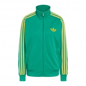 Блуза Adidas Originals Firebird Loose full zip sweatshirt - Green (Bold Green / Eqt Yellow / Off White) блуза,дамски,блузи,adidas,originals,firebird,loose,full,zip,sweatshirt,green,(bold,green,eqt,yellow,off,white)