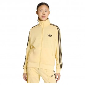 блуза,дамски,блузи,adidas,originals,firebird,loose,full,zip,sweatshirt,yellow,(orange,tint)