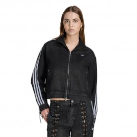 Яке Adidas Originals Lacing FB denim jacket - Black (Black) яке,мъжки,якета,дамски,якета,и,палта,adidas,originals,lacing,fb,denim,jacket,black,(black)