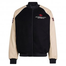 Яке Adidas Originals Loose jacket - Black (Black / Stone Khaki) яке,мъжки,якета,дамски,якета,и,палта,adidas,originals,loose,jacket,black,(black,stone,khaki)