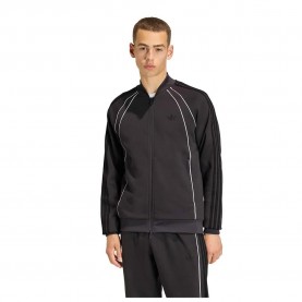 Блуза Adidas Originals SST 2.0 Adicolor full zip sweatshirt - Black (Utility Black) блуза,мъжки,пуловери,adidas,originals,sst,2.0,adicolor,full,zip,sweatshirt,black,(utility,black)