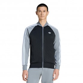 Блуза Adidas Originals SST full zip sweatshirt - Black (Black / Grey / White) блуза,мъжки,пуловери,adidas,originals,sst,full,zip,sweatshirt,black,(black,grey,white)