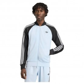 Блуза Adidas Originals SST full zip sweatshirt - White (Crystal Sky) блуза,мъжки,пуловери,adidas,originals,sst,full,zip,sweatshirt,white,(crystal,sky)