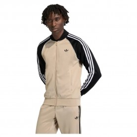 Блуза Adidas Originals SST full zip sweatshirt - Beige (Stone Khaki) блуза,мъжки,пуловери,adidas,originals,sst,full,zip,sweatshirt,beige,(stone,khaki)