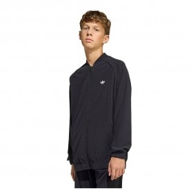 Блуза Adidas Originals SST Oversized Corduroy full zip sweatshirt - Black (Black) блуза,детски,блузи,adidas,originals,sst,oversized,corduroy,full,zip,sweatshirt,black,(black)