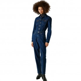 Гащеризон Pepe jeans Vala jumpsuit - Blue (Denim) гащеризон,дамски,гащеризони,pepe,jeans,vala,jumpsuit,blue,(denim)