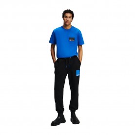 Анцуг Karl lagerfeld jeans A1M10002 Box Logo Regular sweat pants - Black (Black) анцуг,мъжки,панталони,дамски,панталони,karl,lagerfeld,jeans,a1m10002,box,logo,regular,sweat,pants,black,(black)