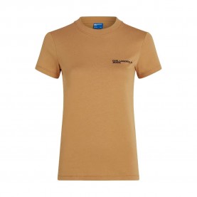 Тениска Karl lagerfeld A1W17004 Slim short sleeve T-shirt - Brown (Chipmunk) тениска,мъжки,тениски,дамски,тениски,karl,lagerfeld,a1w17004,slim,short,sleeve,t,shirt,brown,(chipmunk)