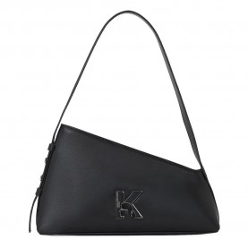 чанта,за,през,рамо,всички,чанти,karl,lagerfeld,a1w30334,geo,leather,shoulder,bag,black,(black)