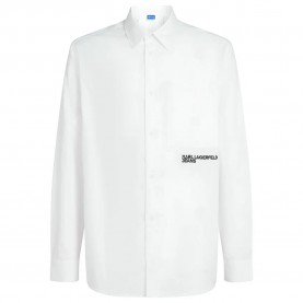 Риза с дълъг ръкав Karl lagerfeld jeans A3M16021 Oxford long sleeve shirt - White (White) риза,с,дълъг,ръкав,дамски,ризи,мъжки,ризи,karl,lagerfeld,jeans,a3m16021,oxford,long,sleeve,shirt,white,(white)