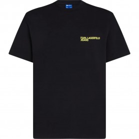 Тениска Karl lagerfeld A3M17027 Relaxed Fisheye short sleeve T-shirt - Black (Black) тениска,мъжки,тениски,дамски,тениски,karl,lagerfeld,a3m17027,relaxed,fisheye,short,sleeve,t,shirt,black,(black)