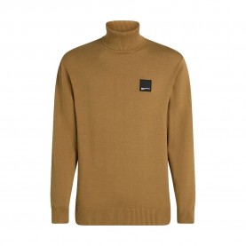 Блуза Karl lagerfeld jeans A3M18001 Regular high neck sweater - Brown (Chipmunk) блуза,мъжки,пуловери,дамски,пуловери,karl,lagerfeld,jeans,a3m18001,regular,high,neck,sweater,brown,(chipmunk)