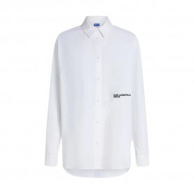 Риза с дълъг ръкав Karl lagerfeld jeans A3W11010 Oxford long sleeve shirt - White (White) риза,с,дълъг,ръкав,дамски,ризи,мъжки,ризи,karl,lagerfeld,jeans,a3w11010,oxford,long,sleeve,shirt,white,(white)