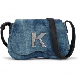 Karl lagerfeld A3W30218 Sunglasses Mini Dnm crossbody - Blue (Tinted Visual Washed Blue) чанти,за,през,рамо,karl,lagerfeld,a3w30218,sunglasses,mini,dnm,crossbody,blue,(tinted,visual,washed,blue)