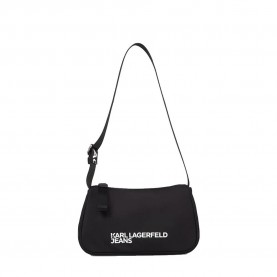 Чанта за през рамо Karl lagerfeld jeans A3W30350 Essential shoulder bag - Black (Black) чанта,за,през,рамо,всички,чанти,karl,lagerfeld,jeans,a3w30350,essential,shoulder,bag,black,(black)