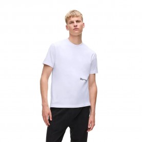 тениска,мъжки,тениски,дамски,тениски,karl,lagerfeld,a4m17027,regular,karlism,short,sleeve,t,shirt,white,(white)