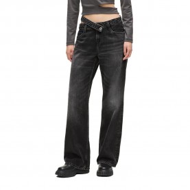 дънки,дамски,панталони,karl,lagerfeld,a4w10047,mr,relaxed,wb,jeans,black,(washed,black)