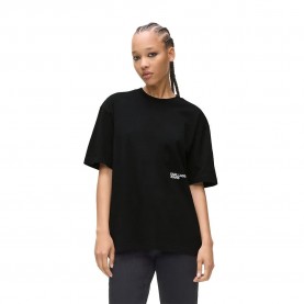 тениска,мъжки,тениски,дамски,тениски,karl,lagerfeld,a4w17096,relaxed,short,sleeve,t,shirt,black,(black)