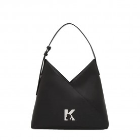 чанта,всички,чанти,karl,lagerfeld,a4w30247,geo,leather,small,tote,bag,black,(black)