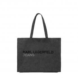 пазарска,чанта,всички,чанти,karl,lagerfeld,a4w50040,ew,logo,studs,shopper,bag,black,(visual,washed,black)