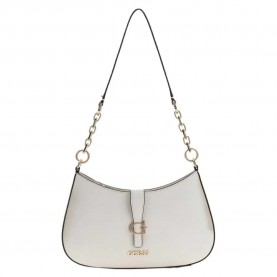чанта,за,през,рамо,всички,чанти,guess,carrie,top,shoulder,bag,white,(stone)