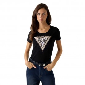тениска,мъжки,тениски,дамски,тениски,guess,leo,triangle,short,sleeve,t,shirt,black,(jet,black,a996)