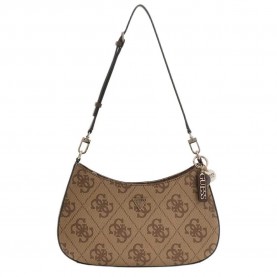 чанта,за,през,рамо,всички,чанти,guess,noelle,ii,top,shoulder,bag,brown,(latte,logo,brown)