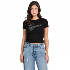 тениска,мъжки,тениски,дамски,тениски,guess,studs,script,short,sleeve,t,shirt,black,(jet,black,a996)