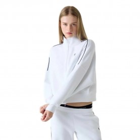 блуза,дамски,блузи,guess,jeans,w6rq10kd122,full,zip,sweatshirt,white,(pure,white)