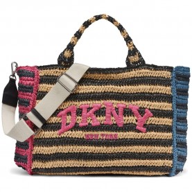 Чанта DKNY Hadlee Mid tote bag - Multicolor (Hot Pink Combo) чанта,всички,чанти,dkny,hadlee,mid,tote,bag,multicolor,(hot,pink,combo)