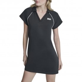 Рокля DKNY Logo Piped dress - Black (Black / White) рокля,дамски,поли,и,рокли,dkny,logo,piped,dress,black,(black,white)