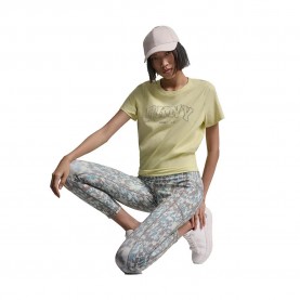 Тениска DKNY NY Logo short sleeve T-shirt - Green (Lemon Light) тениска,мъжки,тениски,дамски,тениски,dkny,ny,logo,short,sleeve,t,shirt,green,(lemon,light)