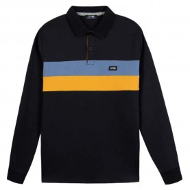 Tbs Jadenpol long sleeve polo - Blue (Marine Blue) дамски,блузи,с,яка,мъжки,блузи,с,яка,tbs,jadenpol,long,sleeve,polo,blue,(marine,blue)