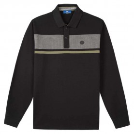 Tbs Kabyepol long sleeve polo - Black (Black) дамски,блузи,с,яка,мъжки,блузи,с,яка,tbs,kabyepol,long,sleeve,polo,black,(black)