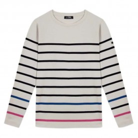 блуза,дамски,блузи,tbs,luisaron,sweatshirt,white,(craie,white)