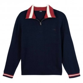 блуза,мъжки,пуловери,дамски,пуловери,tbs,tatumcam,half,zip,sweater,blue,(marine,blue)