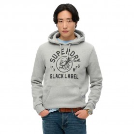 Суичър Superdry Black Label hoodie - Grey (Grey Marl) суичър,мъжки,пуловери,superdry,black,label,hoodie,grey,(grey,marl)