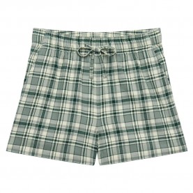 Къси панталони Superdry Check Elastic shorts - Green (Green Check) къси,панталони,дамски,панталони,superdry,check,elastic,shorts,green,(green,check)