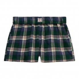 къси,панталони,дамски,панталони,superdry,check,elastic,shorts,green,(green,mix,check)