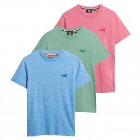 тениска,мъжки,тениски,дамски,тениски,superdry,essential,logo,embroidered,short,sleeve,t,shirt,3,units,multicolor,(french,blue,grit,bottle,green,grit,punch,