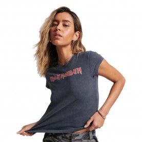 тениска,мъжки,тениски,дамски,тениски,superdry,iron,maiden,cap,band,short,sleeve,t,shirt,grey,(mid,backstage,black)