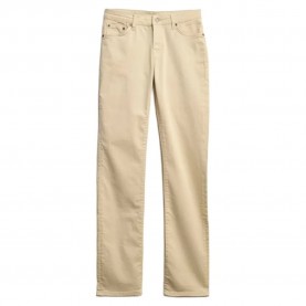 панталони,дамски,панталони,superdry,slim,sateen,pants,beige,(stone)
