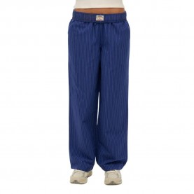 Панталони Superdry Stripe Elastic dress pants - Blue (Pimlico Navy Stripe) панталони,дамски,панталони,superdry,stripe,elastic,dress,pants,blue,(pimlico,navy,stripe)