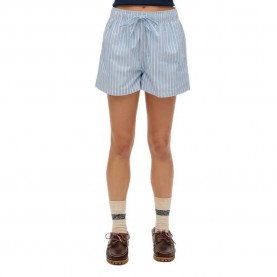 къси,панталони,дамски,панталони,superdry,stripe,elastic,shorts,blue,(broker,blue,stripe)